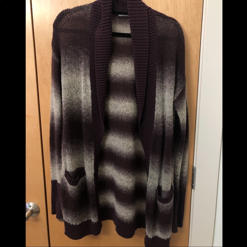 Nordstrom Rubbish Purple Cardigan